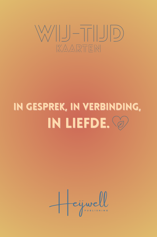 Wij-Tijd kaarten | Inspireert en verdiept liefdesrelaties